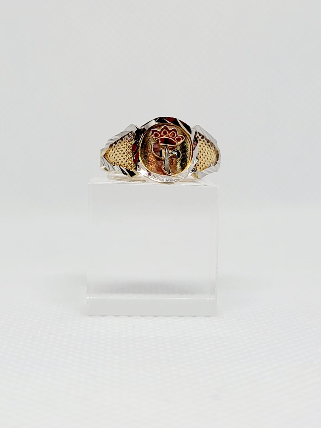 14k Woman Rose Ring