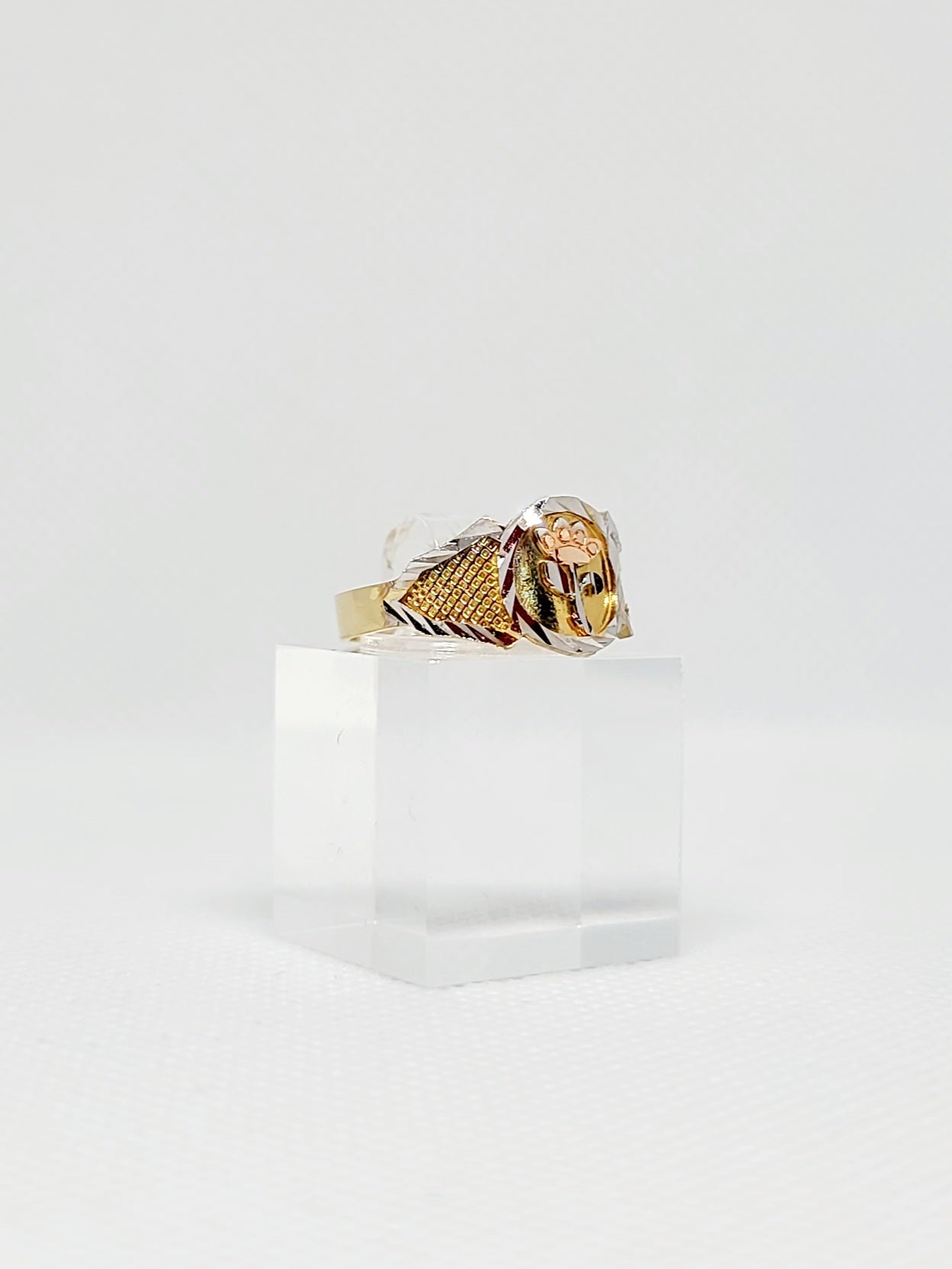 14k Woman Rose Ring