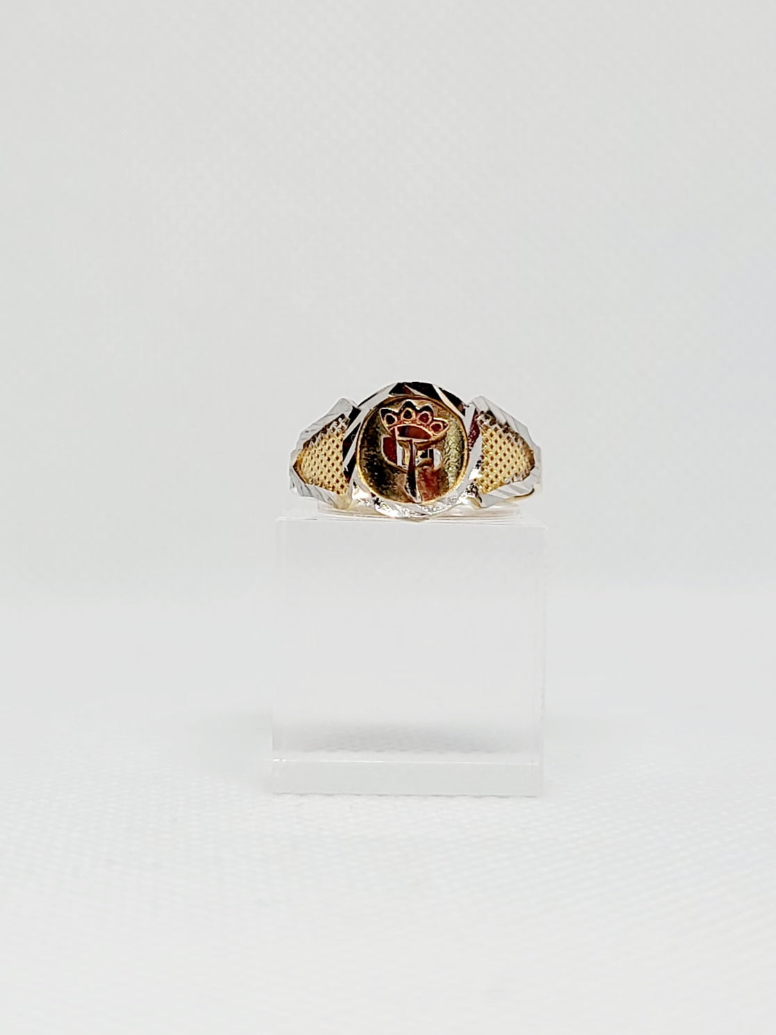 14k Woman Rose Ring