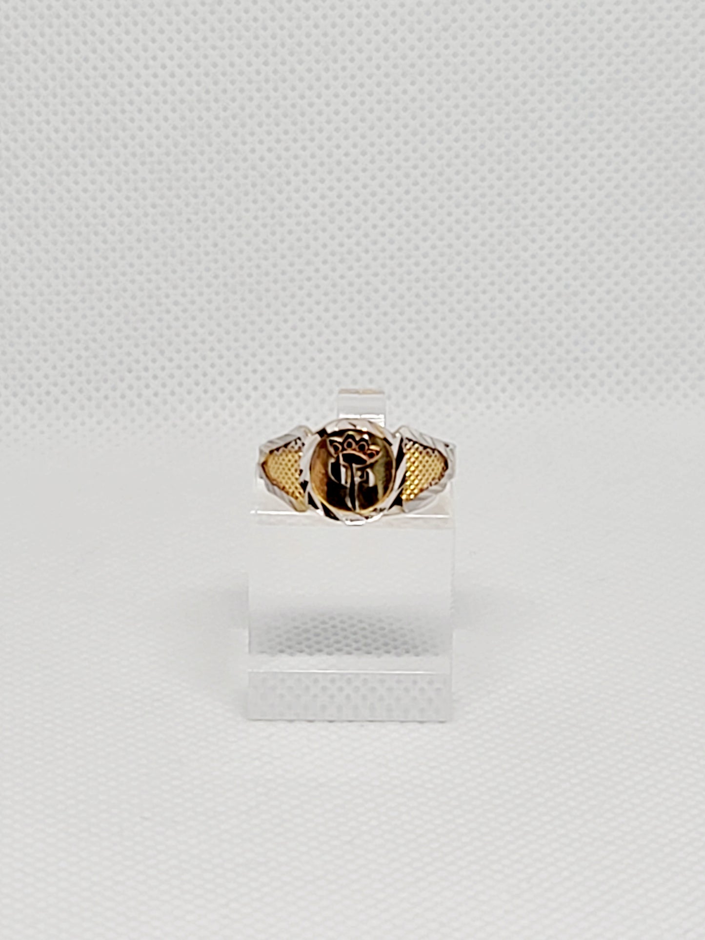 14k Woman Rose Ring