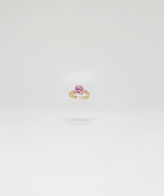 14k Pink Woman Ring