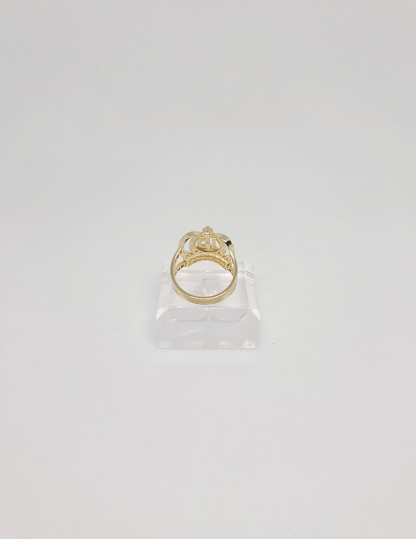 14k Crown Quinceñera Ring