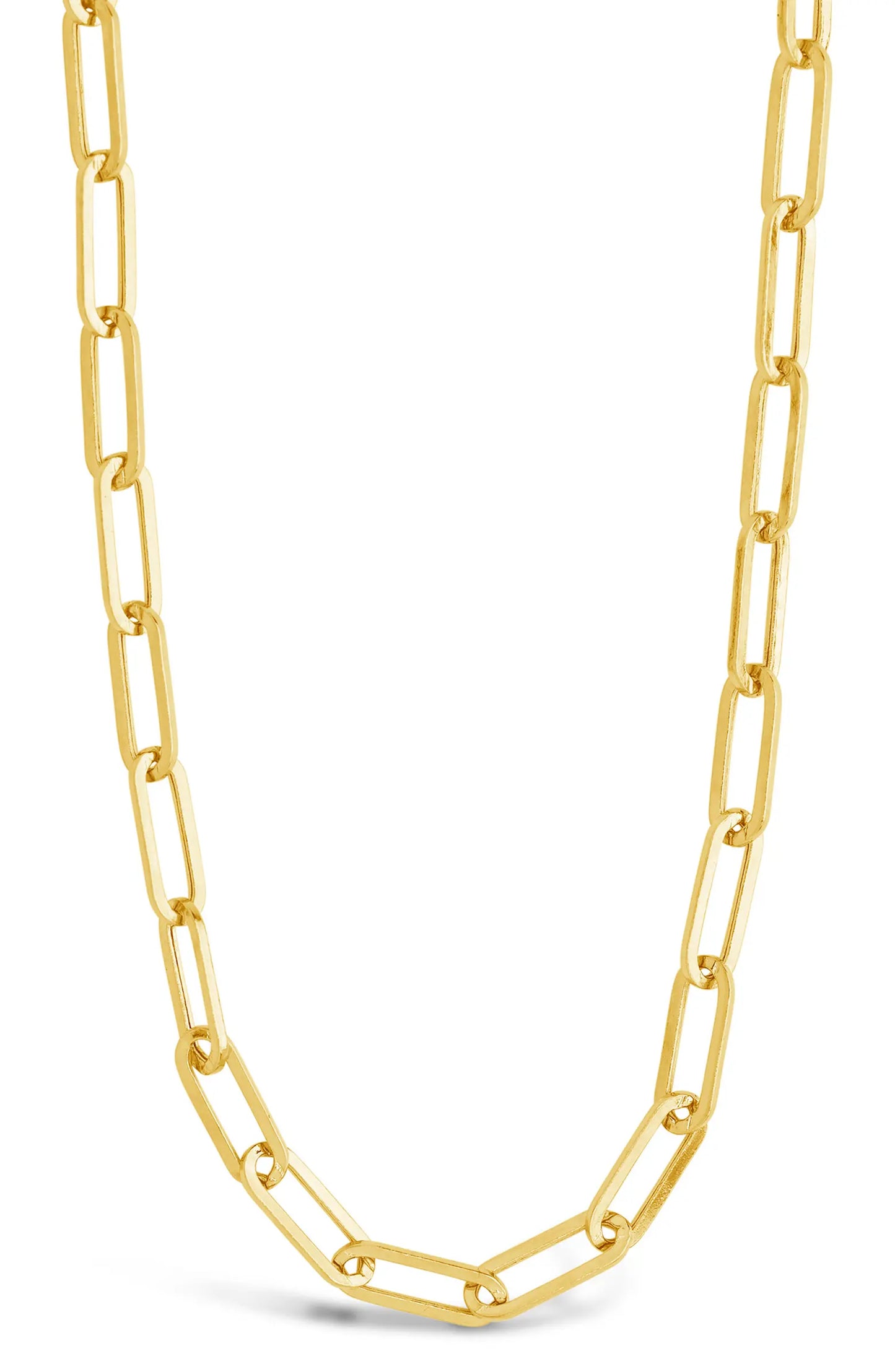 14k Paperclip Chain 6mm